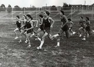CHS XC 1974 -- starting line