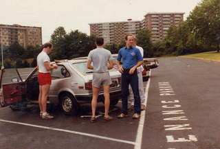 CHS XC alumni race circa 1987 -- Marble, Fasy, McNulty