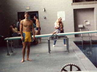 CHS XC 1988 -- Andy Strosser poolside
