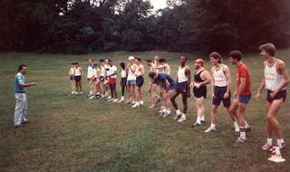 CHS XC 1974 -- starting line