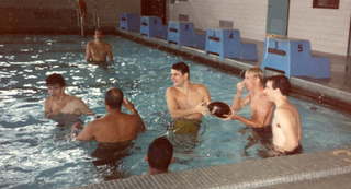 CHS XC 1988 -- Chris Fasy and Coach Sexton