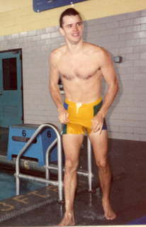 CHS XC 1988 -- Andy Strosser poolside