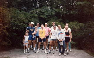 CHS XC 1988 -- lunch