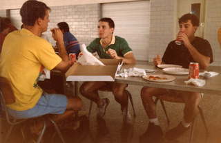 CHS XC 1989 -- lunch