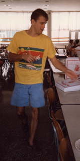 CHS XC 1989 -- lunch, Andy Strosser