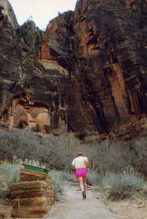Zion 1991 -- Adam running