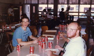 CHS XC 1988 -- Adam and Coach Sexton