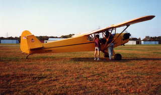 Piper Cub at Colts Neck (N61)