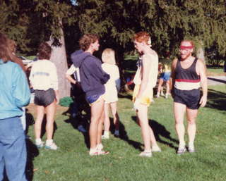 Shore AC XC 1990 -- crowd with Adam