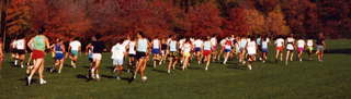 CHS XC 1974 -- starting line