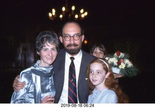 Philip E. Rosenberg slides -- Adam's Bar Mitzvah - Gloria, Phil, Betsy