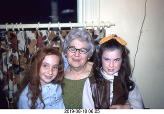 Philip E. Rosenberg slides -- Adam's Bar Mitzvah - Besty, Minnie, Anita