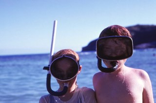 Philip E. Rosenberg slides - Long Beach Island - Loveladies Harbor - inside + Adam