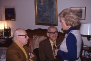 Philip E. Rosenberg slides seder + Mort, Tony, Minnie