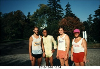 Bell Labs runners - Cliff + Carl + Kevin + Adam