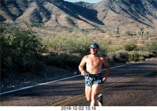 South Mountain in 2003 - Adam running