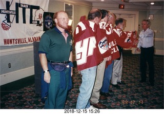 Adam's first marathon, 1974 December 1