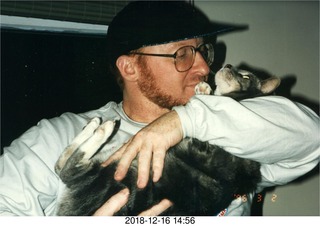 Philip E. Rosenberg slides -- Adam's Bar Mitzvah - cat Cloudy