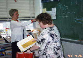 CHS, Wilma Slyoff and Edna Katz