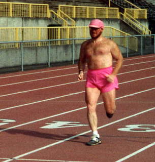South Mountain in 2003 - Adam running