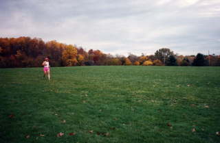 Dublin double-decker bus and Adam