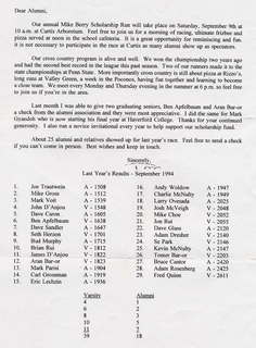 CHS XC 1994 -- race results