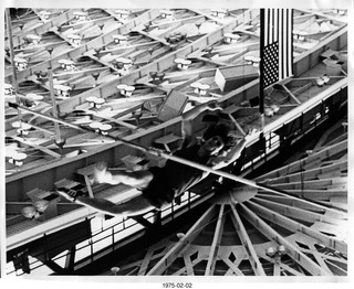 1975 February 2, Sunday, Princeton Track - Dan Willigis Dan