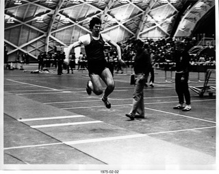 1975 February 2, Sunday, Princeton Track - Tom Fink Finker