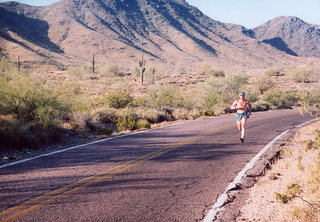 Phoenix, Adam running at South Mountain Park 6