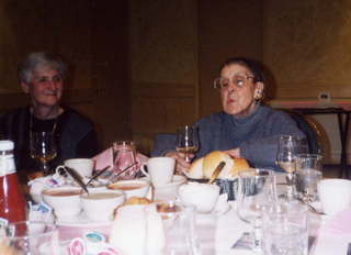 Mike Bird, Gloria Rosenberg, and Antonia under a 747