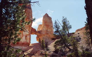 CHS XC, Adam running across bridge at two miles