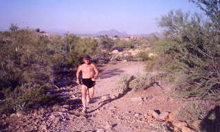 Lost Dog Wash Adam running 2