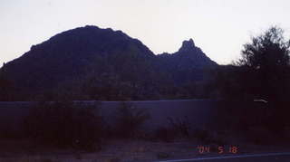 CHS XC high school building with pizza box in foreground