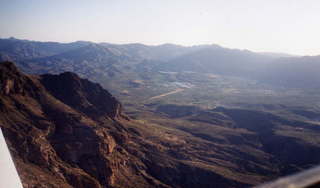 Superstition Mountains, Superior Airport from a distance