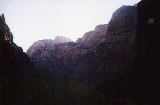Zion National Park, sunset 4