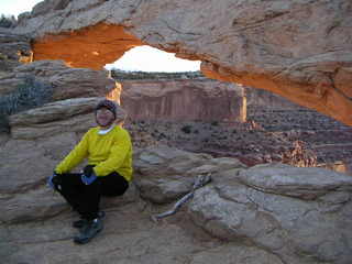 Canyonlands National Park, Adam - Mesa Arch at dawn