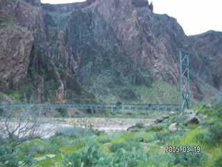 Grand Canyon -- Black Bridge through tunnel -- South Kaibab