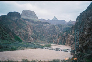 Grand Canyon -- Silver Bridge along Colorado River