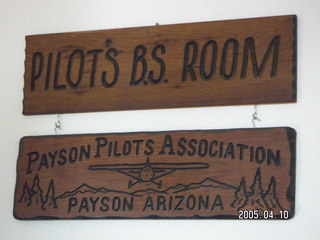 Pilot's B.S. Room in Payson