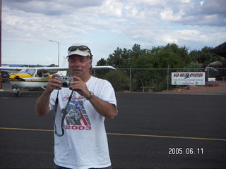 Canyonlands National Park -- Lathrop Trail -- picnic table at the Colorado River