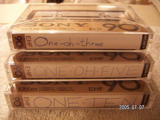 tape labels for Johnny P