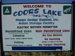 Bagdad, Arizona, run