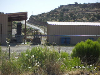 Bagdad, Arizona, run -- up hill back to airport
