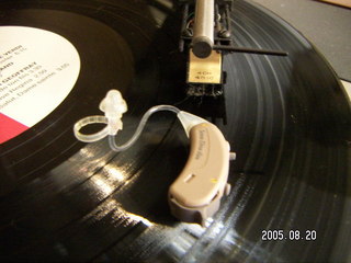 record with hearing aid