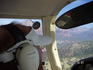 Adam flying in Sedona