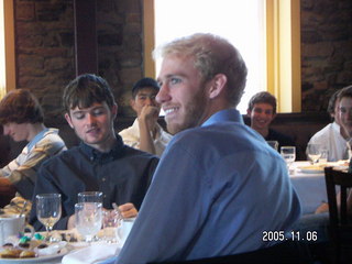 Cheltenham XC banquet -- Scott and Patrick Donnelly