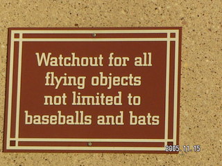 San Francisco, the Embarcadero baseball sign