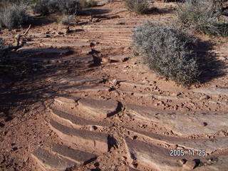 Dead Horse Point slickrock stairs