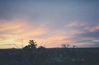 Bryce Canyon -- Navajo Mountain around sunset
