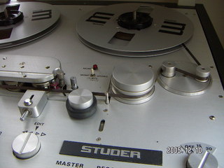 Jeff's Studer A-80 open reel tape deck